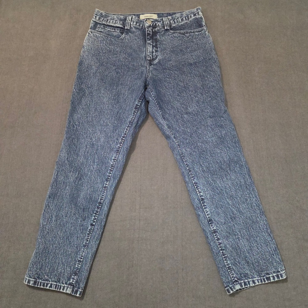 Rachel Comey Womens High Rise Straight Leg‎ Acid Wash Blue Denim Jeans Size 6